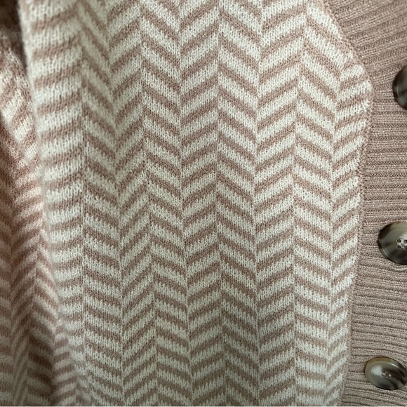 NWT Sincerely Jules Chevron Cardigan Sweater - size SMALL - Picture 3 of 8